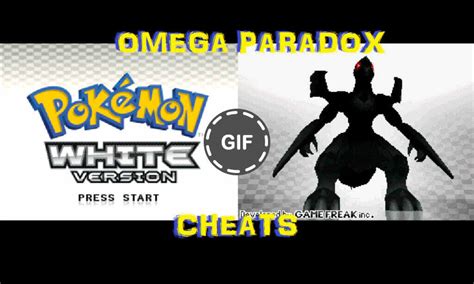 pokemon omega paradox cheat codes.